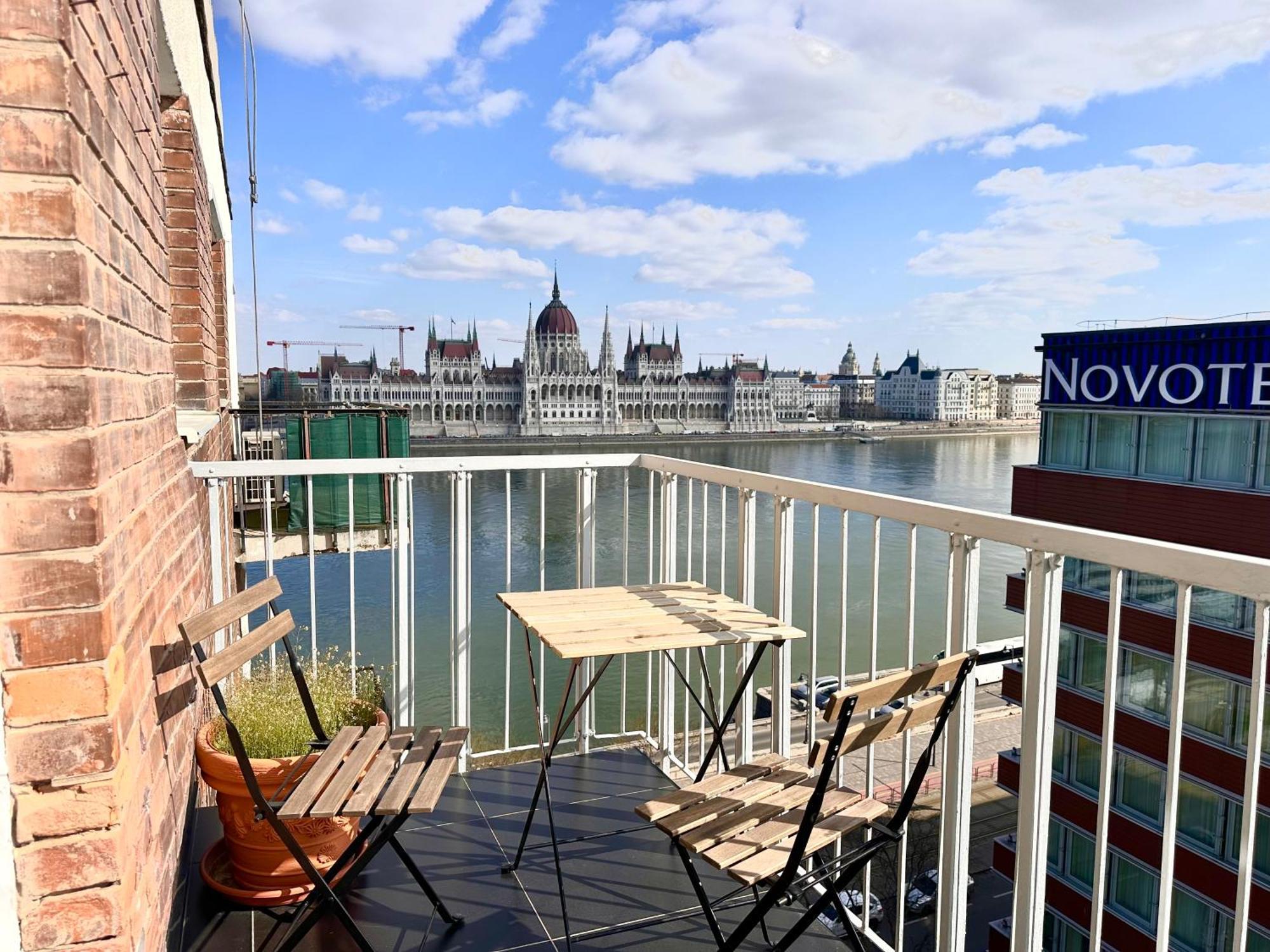 Riverside Luxury Panorama Home - Smarttv, Fastwifi Будапеща Екстериор снимка